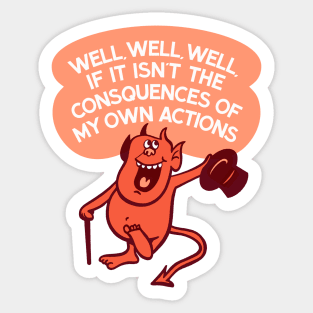 Well Well Well Sticker